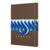 Classic Soft Cover Notebook - Ruled (Extra Large) in brown