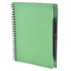 Promotional Intimo Notebook and Pen in Green