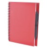 A5 Intimo Recycled Notebook and Pen. in Red