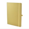 A5 Mole PU Notebook in Gold