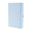 Promotional A5 Mole PU Notebook in Pastel Blue