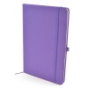 Promotional A5 Mole PU Notebook in Purple