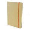A5 Natural Recycled Notebook in amber