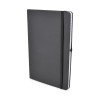 A5 Black Nebraska Recycled Notebook in Black