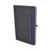 A5 Black Nebraska Recycled Notebook in Blue