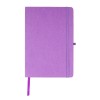A5 Coloured Nebraska Recycled Notebook in Purple
