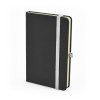 A6 Black Mole Notebook in White
