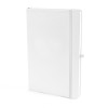 A5 White Notebook in white