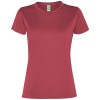 Slam short sleeve women's sports t-shirt in Berry Red