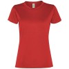 Slam short sleeve women's sports t-shirt in Red