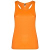 Shura women's sports vest in Fluor Orange