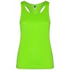 Shura women's sports vest in Lime