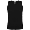 Andre men's sports vest in Solid Black