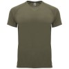Bahrain short sleeve men's sports t-shirt in Militar Green