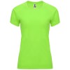 Bahrain short sleeve women's sports t-shirt in Fluor Green