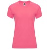 Bahrain short sleeve women's sports t-shirt in Fluor Lady Pink