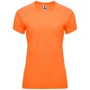 Bahrain short sleeve women's sports t-shirt in Fluor Orange