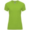 Bahrain short sleeve women's sports t-shirt in Lime / Green Lime