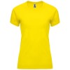 Bahrain short sleeve women's sports t-shirt in Yellow