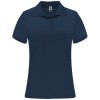 Monzha short sleeve women's sports polo in Navy Blue