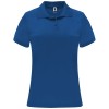 Monzha short sleeve women's sports polo in Royal Blue