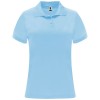 Monzha short sleeve women's sports polo in Sky Blue