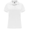 Monzha short sleeve women's sports polo in White