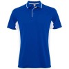 Montmelo short sleeve unisex sports polo in Royal Blue