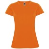 Montecarlo short sleeve women's sports t-shirt in Fluor Orange