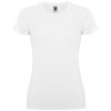 Montecarlo short sleeve women's sports t-shirt in White