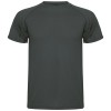Montecarlo short sleeve men's sports t-shirt in Dark Lead