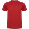 Montecarlo short sleeve men's sports t-shirt in Red