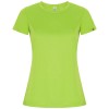 Imola short sleeve women's sports t-shirt in Fluor Green