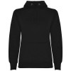 Urban women's hoodie in Solid Black