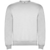 Clasica unisex crewneck sweater in Ash White Melange