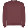 Clasica unisex crewneck sweater in Berry Red