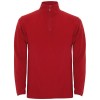 Himalaya men's quarter zip fleece jacket in Red