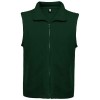 Bellagio unisex fleece bodywarmer in Bottle Green