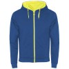 Fuji unisex sweat jacket in Royal Blue