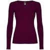 Extreme long sleeve women's t-shirt in Garnet