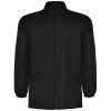 Escocia unisex lightweight rain jacket in Solid Black
