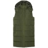 Reine women's insulated bodywarmer in Militar Green