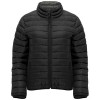 Finland women's insulated jacket in Solid Black