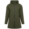 Sitka women's raincoat in Dark Military Green