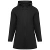 Sitka women's raincoat in Solid Black
