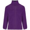 Artic men's full zip fleece jacket in Purple