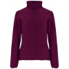 Artic women's full zip fleece jacket in Garnet