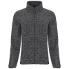 Artic women's full zip fleece jacket in Heather Black