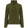 Artic women's full zip fleece jacket in Pine Green