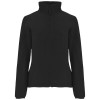 Artic women's full zip fleece jacket in Solid Black